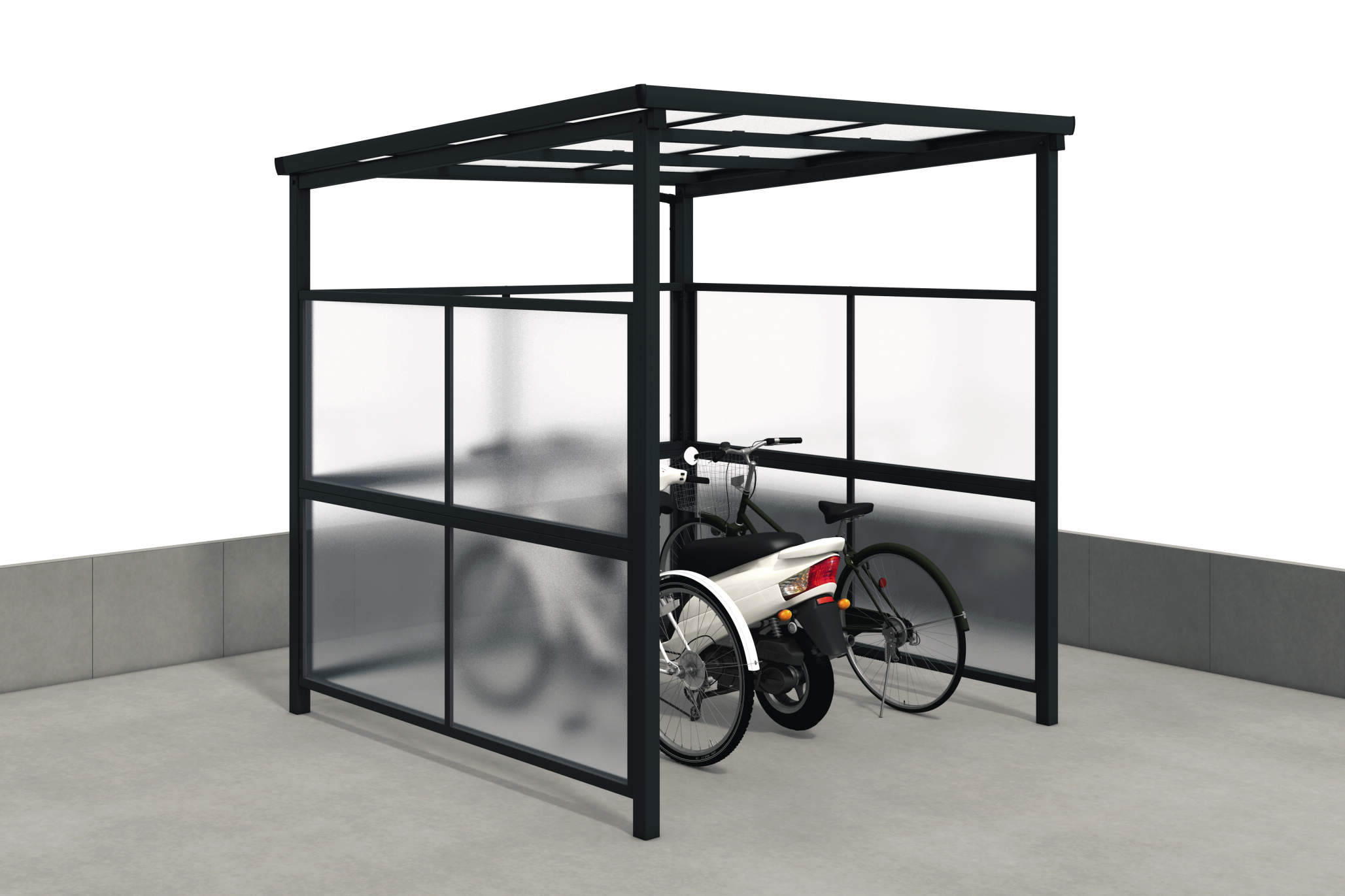 KLBS Japanese aluminum backyard structure, image 1 of 9