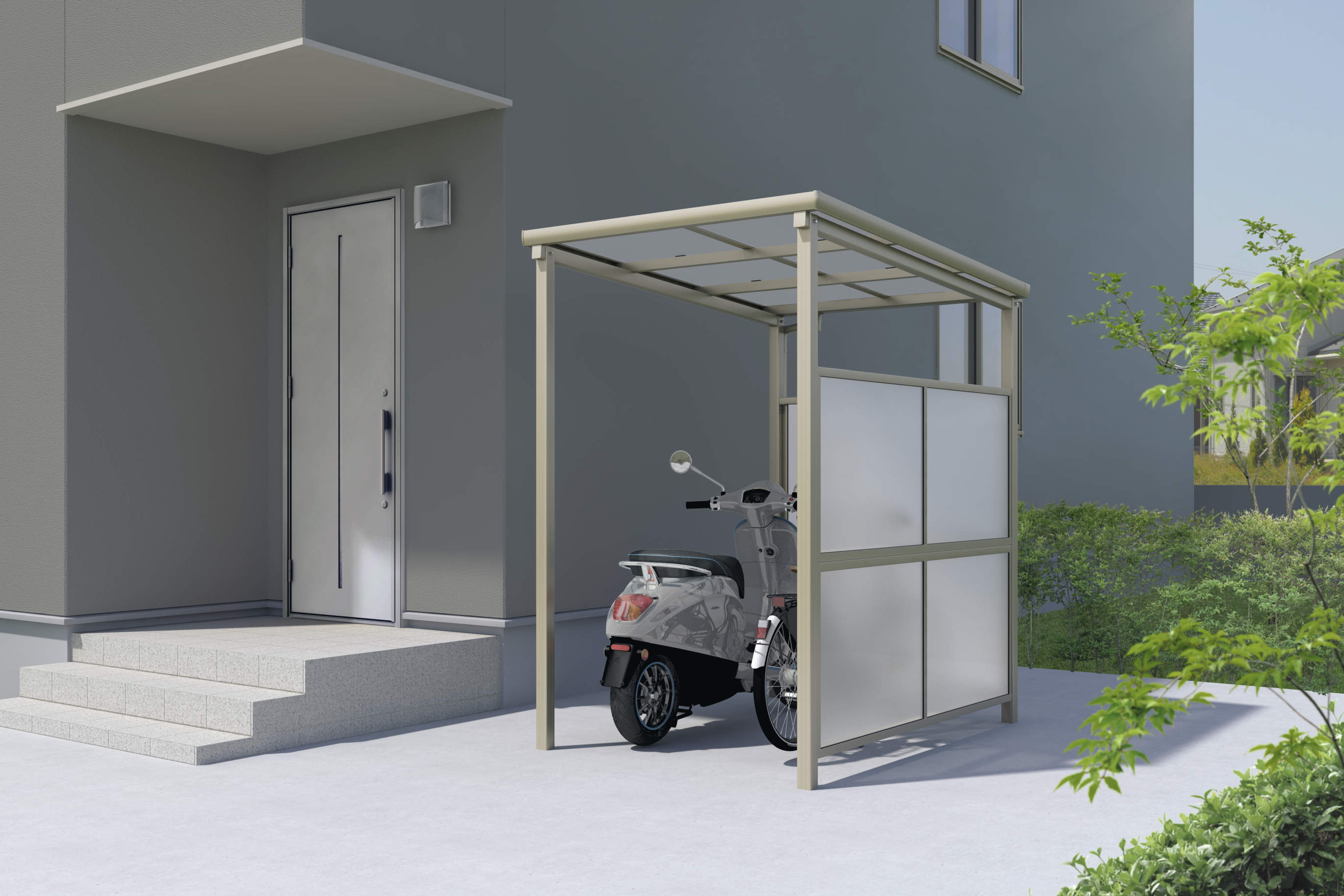 KLBS Japanese aluminum backyard structure, image 5 of 9