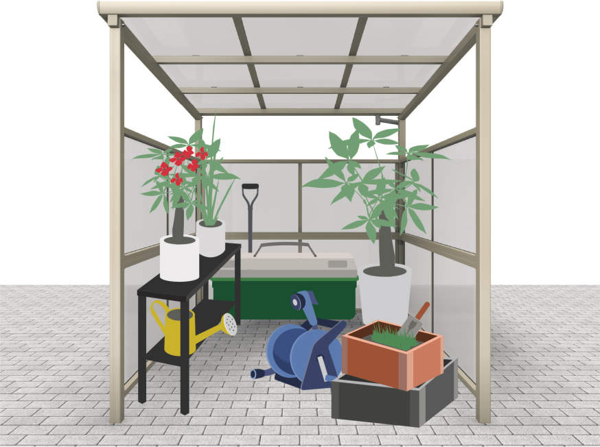 KLBS Japanese aluminum backyard structure, image 6 of 9