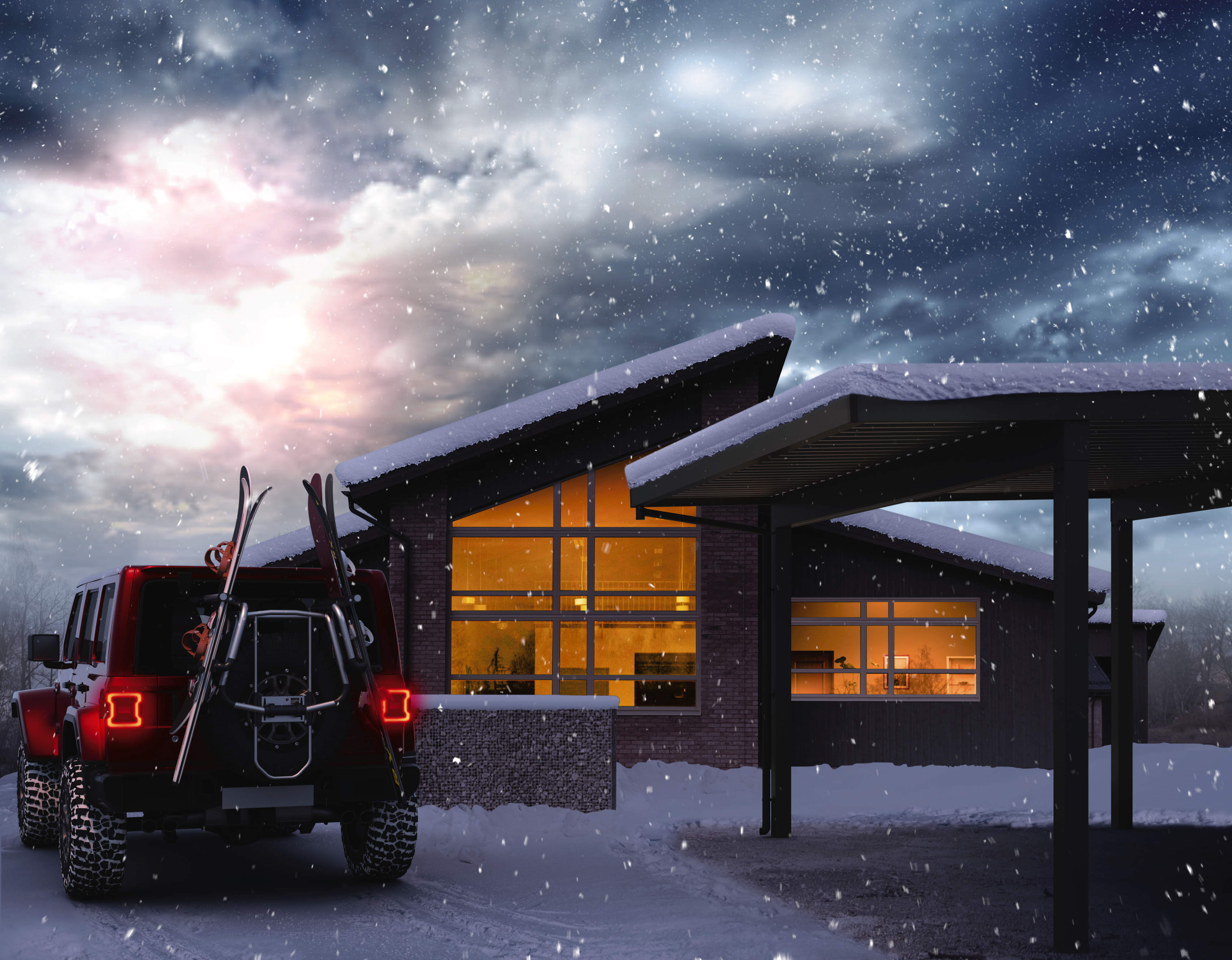 SCN Japanese aluminum carport, image 6 of 11