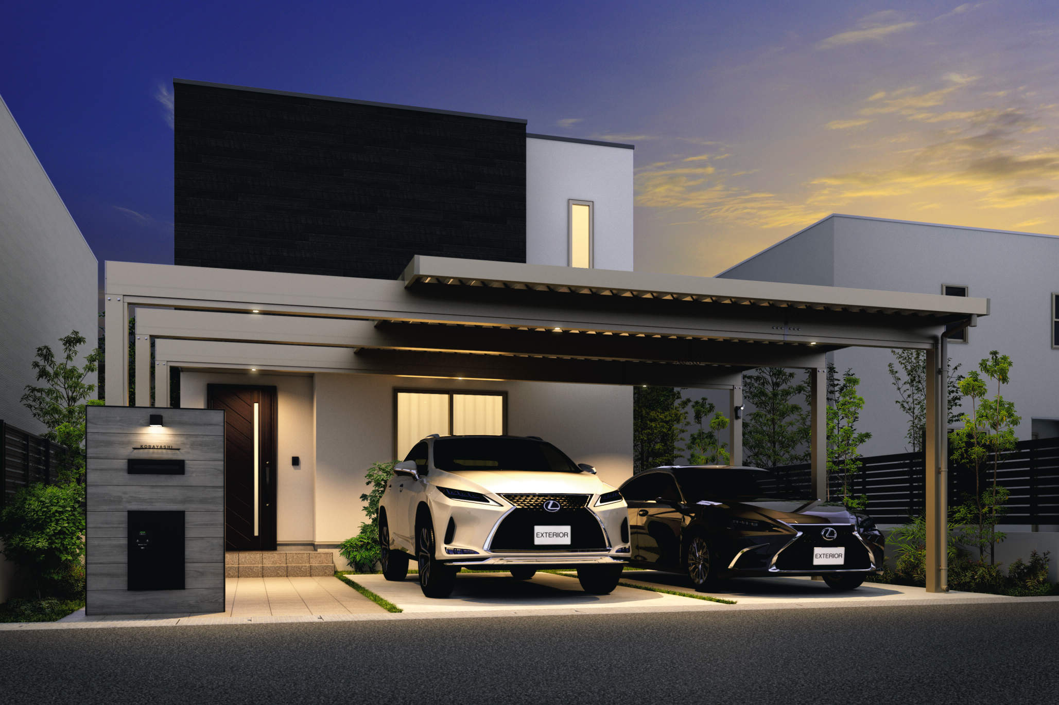 SCN Japanese aluminum carport, image 7 of 11