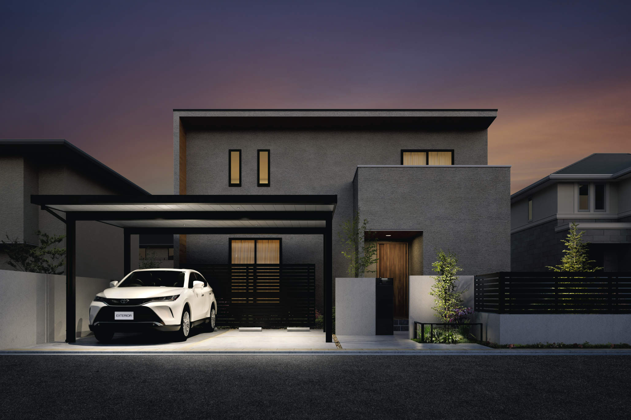 SCN Japanese aluminum carport, image 10 of 11