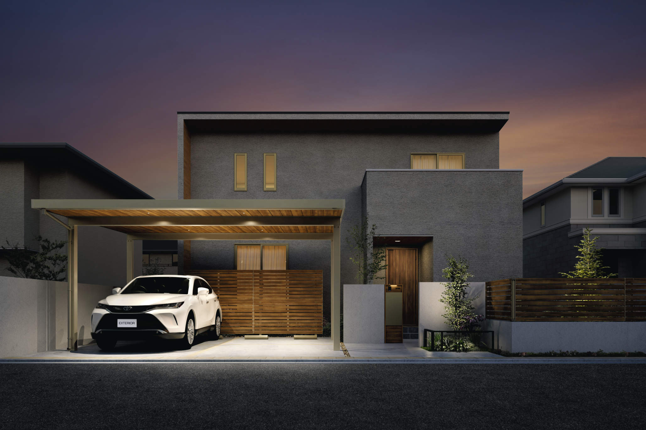 SCN Japanese aluminum carport, image 1 of 11